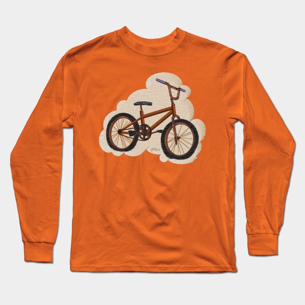 Rusty Bike Long Sleeve T-Shirt by NN Tease